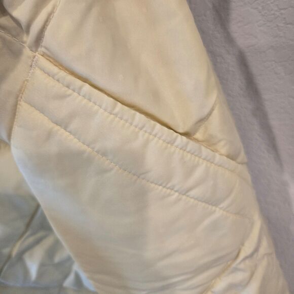 Vintage Small Eddie Bauer Quilted Down Filled Duster Coat - Picture 7 of 8